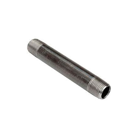 Anvil 1/2 In. X 5 In. Black Steel Pipe Nipple 150 PSI Lead Free 830016002